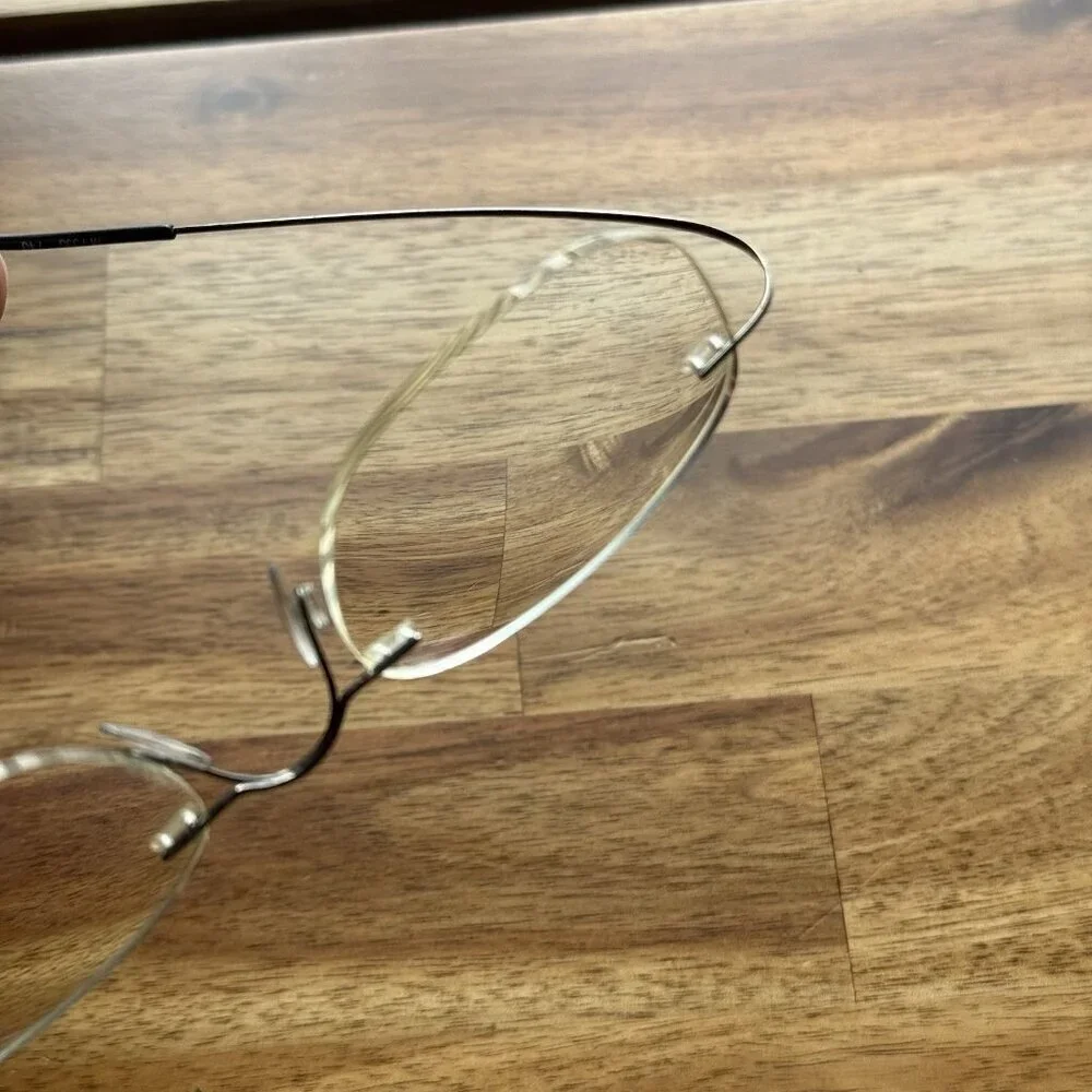 Silhouette Eyeglasses Mod 7395 Frameless Preowned AUTHENTIC TITAN Austria